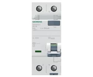 INTERRUPTOR DIFERENCIAL 5SV, 70MM, CLASE AC, 2 POLOS, 25A, 300MA
