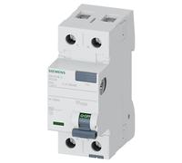 INTERRUPTOR DIFERENCIAL 5SV, 70MM, CLASE AC, 2 POLOS, 63A, 30MA