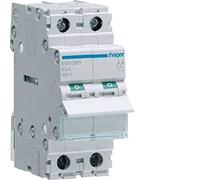 Interruttore di manovra sezionatore Hager 2P 63A 2 Moduli SBN263