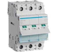 Interruptor modular, 3 polos, 100A