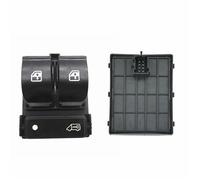 Interruptor Ventana Per Fiat Per Ducato Per Bus 250 2006-2014 Pulsante Di Controllo Sollevatore Interruttore Alzacristallo Elettrico 735421419(2 Black back)