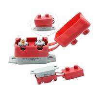 Interruttore 10-50 A AMP 12 V, coperchio, doppio fusibile della batteria, ripristino automatico, interruttore impermeabile per auto e barca(50A)