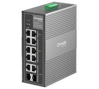 Interruttore 10 Porte Industriale Gestito Poe Gigabit Ethernet din Rail / Da