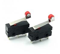 Interruttore 10PCS Pull Itch 3Foot Micro Switch W11-N W12 Contatto Normal Close/Open W12-11-N Roller