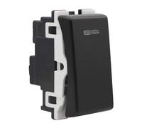 Interruttore 1P 16A antracite con spia luminosa - serie Elmark Lecce