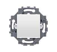 Interruttore 1P 250V AC Morsetto di collegamento rapido 10 AX Luminoso Neutro Serie Dahlia 3,66 x 7,29 x 7,29 centimetri Bianco (Referenza: GW35012W)