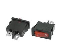 Interruttore 2 pz Elettrodomestico SPST ON Off 2P Rocer Boat Switch 4A AC 250V/125V