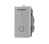 INTERRUTTORE 2P 16A BIPOLARE 0-1 BIANCO COMPATIBILE CON BTICINO AXOLUTE