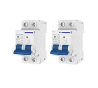 Interruttore 2P MCB 10A-63A DZ47Z 500V/1000V, montaggio su guida DIN, interruttore di scollegamento DC, 1 pezzo(2P 500V,63A)