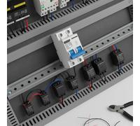 Interruttore 4pz/set 6/10/16/20/25/32/40/50/63Amp DC Fotovoltaico MCB