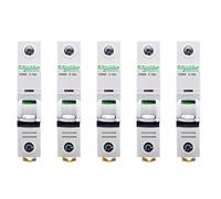 Interruttore 5 pz/set Interruttore Elettrico A9 Circuit Breaker IC65N 1P 2P 4P Trifase/Interruttore Aria Monofase(1P,10A)