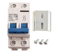 Interruttore 6/10/16/ 20/ 25/ 32/40/50/63Amp MCB Solare MCB W/ din Rail&screws