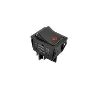 Interruttore a bilanciere 31 * 25mm Serie 4PIN 6pin 16A 250V Snap-in DPST Posizione ON/Off a for barca a scatto Piedini in rame 3D6P(My,2 pcs)