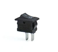 Interruttore a bilanciere 5/10Pcs Lotto di interruttore a pulsante nero Mini interruttore 6A 250V KCD1 Interruttore a bilanciere on/off a scatto a 2 pin 15MM * 10MM Nero rosso ElectronicSwitch (Color