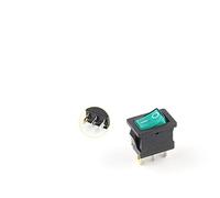 Interruttore a bilanciere 5 Pz/lotto KCD1 21X15mm 3Pin Interruttore a bilanciere for auto da barca 6A/250VAC 10A/125VAC Rosso Giallo Verde Blu Interruttore a pulsante di accensione con interruttore de