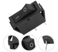 Interruttore a bilanciere a 2 posizioni OnOff SPST 15A 240VAC per tapis roulant e cruscotto per veicoli da utilizzare con montaggio a pannello Dimensioni 30 5 mm x 13 5 mm