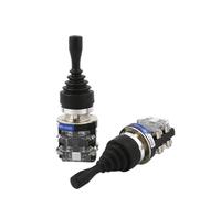 Interruttore a bilanciere a croce monoleva, interruttore a joystick momentaneo, 2/4 posizioni, 2NO, 4NO, autoripristinante, autobloccante, 30 mm, serie HKA1(4 way Self lock)