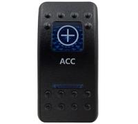 Interruttore a bilanciere a LED blu a 5 pin e 7 pin ON OFF ON per luci interne in stile ARB per auto, barca, camper, ecc.(Acc)