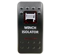 Interruttore a bilanciere a rosso SPST 5P ON OFF e DPDT 7P ON OFF ON adatto per auto, barca, IP66, Narva, Carling, stile ARB, ricambi auto(Wiper-ON OFF ON)