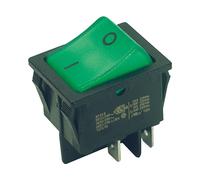 INTERRUTTORE A BILANCIERE BACHMANN Interruttore a levetta 924.097, 250 V, Nero, Verde