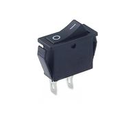 Interruttore a bilanciere con LED ON OFF 16A 250V 220V 3 pin 20A Piccolo cappuccio di copertura della luce for riscaldatore elettrico 2 posizioni 220 elettronico 10 pezzi(Black Switch)