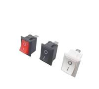 Interruttore a bilanciere for auto da barca on-off 1pc 21 * 15mm 2 pin 6A/10A 250V/125V pulsante CA(50R)