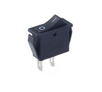 Interruttore a bilanciere KCD3 con LED ON OFF 16A 250V 220V 3 pin 20A Tappo di copertura della luce piccola for elettrico 2 posizioni Rocket 220 elettronico(Black Switch,1pc)