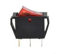 Interruttore a bilanciere ON OFF ON ON ON SPST a 3 pin con montaggio a scatto e terminali a pressione per uso elettrico