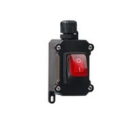 Interruttore A Bilanciere per Barca Impermeabile IP68 12-24V 30A Interruttore Impermeabile con Luce LED Pulsante di Accensione/Spegnimento