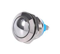 Interruttore a bilanciere pulsante momentaneo 19 mm impermeabile interruttore ON/OFF 12 V 3 A