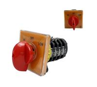 Interruttore a camma 20A 4 Poli Alta e Bassa Doppia Velocità Fresatrice Conversione Combinazione Interruttori Macchina Strumento ZCKHNQOP