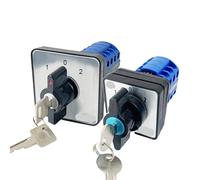 Interruttore a camma 20A 48x48mm 64x64mm LW26 LW28 LW39B YMW26-20YS2(01 Positions,64x64mm Panel,4P 16Terminals)