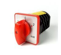 Interruttore a camma di controllo posizione HZ5D-20/4.M08, 380 V, 20 A, 4 kW, 16 terminali, 3 (1-0-2), 1 pezzo