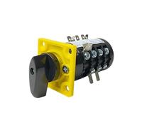 Interruttore a camma HZ5B-20/4DG Interruttore Rotante Combinazione Cambiamento 3 Posizioni (1-0-2) 4 Poli, 20A 690V