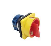 Interruttore a camma rotante con lucchetto 690 V 20 A Off-ON 2 posizioni 1 polo 4 terminali Interruttori principali LW26GS-20/02