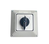 Interruttore a camma rotante YMW26 LW28 LW26-32/4M con manopola 32A, quattro poli, 3 posizioni, con scatola, IP65, 1 pezzo(102)