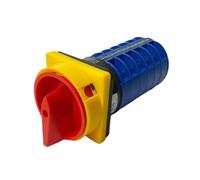 Interruttore a camme 690 V 32 A 6 poli con lucchetto, commutatore rotativo ON/OFF, 2 posizioni, terminali di arresto di emergenza LW26GS YMW26-32/6GS 1 pz.