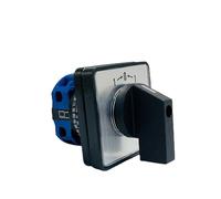 Interruttore a camme autoripristinante 3 posizioni 20A 690V Primo livello Contatto in argento Vite di conversione rotazione LW28 YMW26 LW26-20/1B