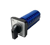 Interruttore a camme di selezione rotativo a combinazione doppia alimentazione inversa a 3 posizioni ON-Off-ON a 8 poli 20 A LW26-20/8 LW28 YMW26(102)