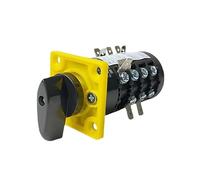 Interruttore a camme HZ5B-20/4DG Commutatore rotante combinato 3 posizioni (1-0-2) 4 poli 20 A 690 V