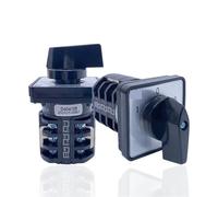 Interruttore a camme LW8-10D404/3B, controllo motore 220V, retromarcia, monofase, inversione 10A, 1 pezzo