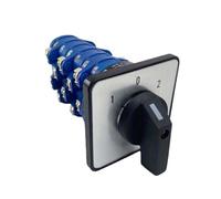 Interruttore a camme rotante 16A 690V 3 posizioni 1-8 poli controllo interruttore automatico di conversione potenza doppia contatto in argento serie LW39A-16(5P)