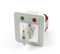 Interruttore a camme rotante a 3 posizioni Ui 500V Ith 16A con spie luminose a LED