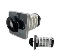 Interruttore a camme rotante a 5 posizioni YMZ12-32/4, 660 V, 32 A, quattro stadi, 4 livelli, contatti in argento, 16 terminali, 1 pezzo(Star Delta)