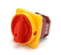 Interruttore a camme rotante a circuito di controllo principale con lucchetto a combinazione unipolare e due posizioni LW12-16/1GS 16A