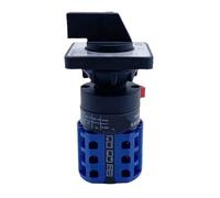 Interruttore a camme rotante con installazione a foro singolo da 22 mm, serie LW26-20S, selettore di commutazione 20 A YMW26(Key Plate YS3,1P)