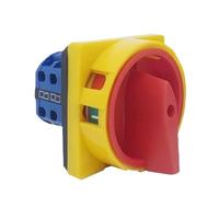 Interruttore a camme rotante con lucchetto 690V 20A OFF-ON 2 posizioni 4 poli 8 terminali Selettore principale LW26-20/2GS(Grey Panel)