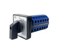 Interruttore a camme rotante OFF-ON 0-1 Reset Due posizioni 690V 20A Controllo di potenza in commutazione Contatto in argento LW28 LW26-20(3P 12Terminals)