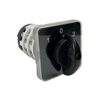 Interruttore a camme YMZ12-20/3 elettrico a 3 posizioni con contatto in argento, interruttore di trasferimento rotativo a 3 poli, 20 A, 690 V