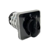 Interruttore a camme YMZ12-20/3 elettrico a 3 posizioni con contatto in argento, interruttore di trasferimento rotativo a 3 poli, 20 A, 690 V